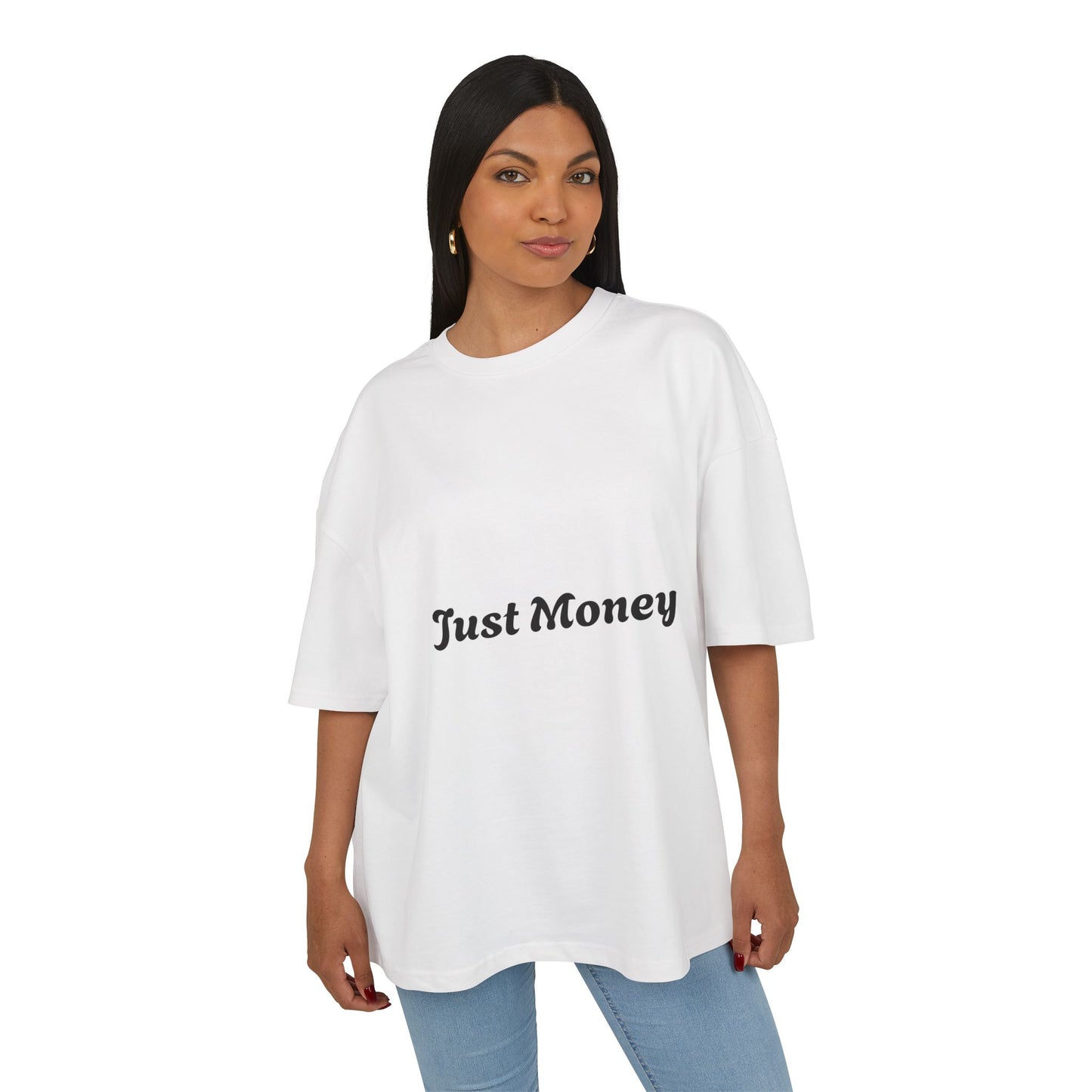 Just Money Unisex Heavy Cotton Tee - Stylish Casual Wear for Everyday Vibes