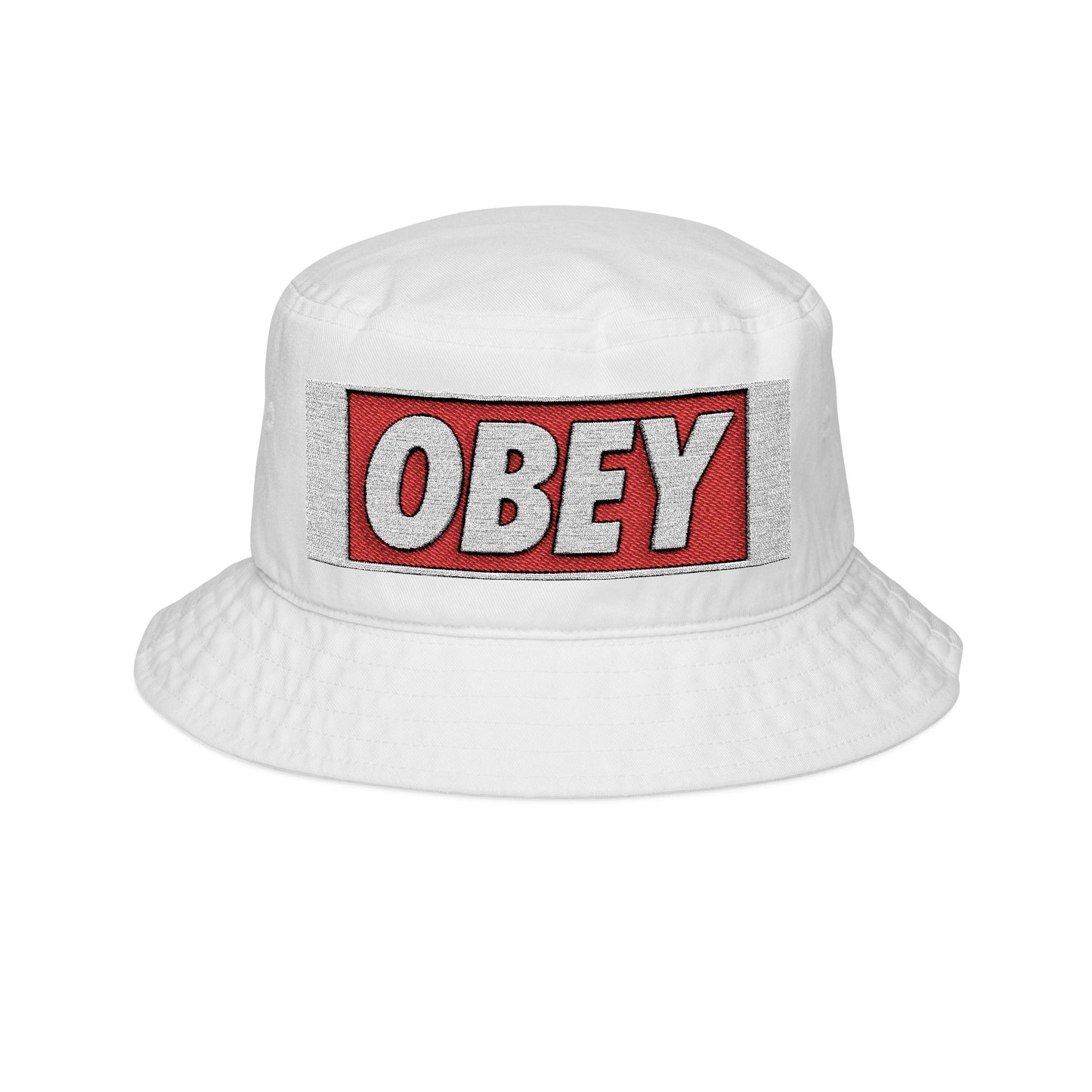 OBEY Embroidered Bucket Hat - Stylish Streetwear Accessory