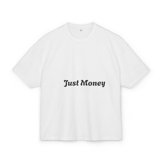 Just Money Unisex Heavy Cotton Tee - Stylish Casual Wear for Everyday Vibes