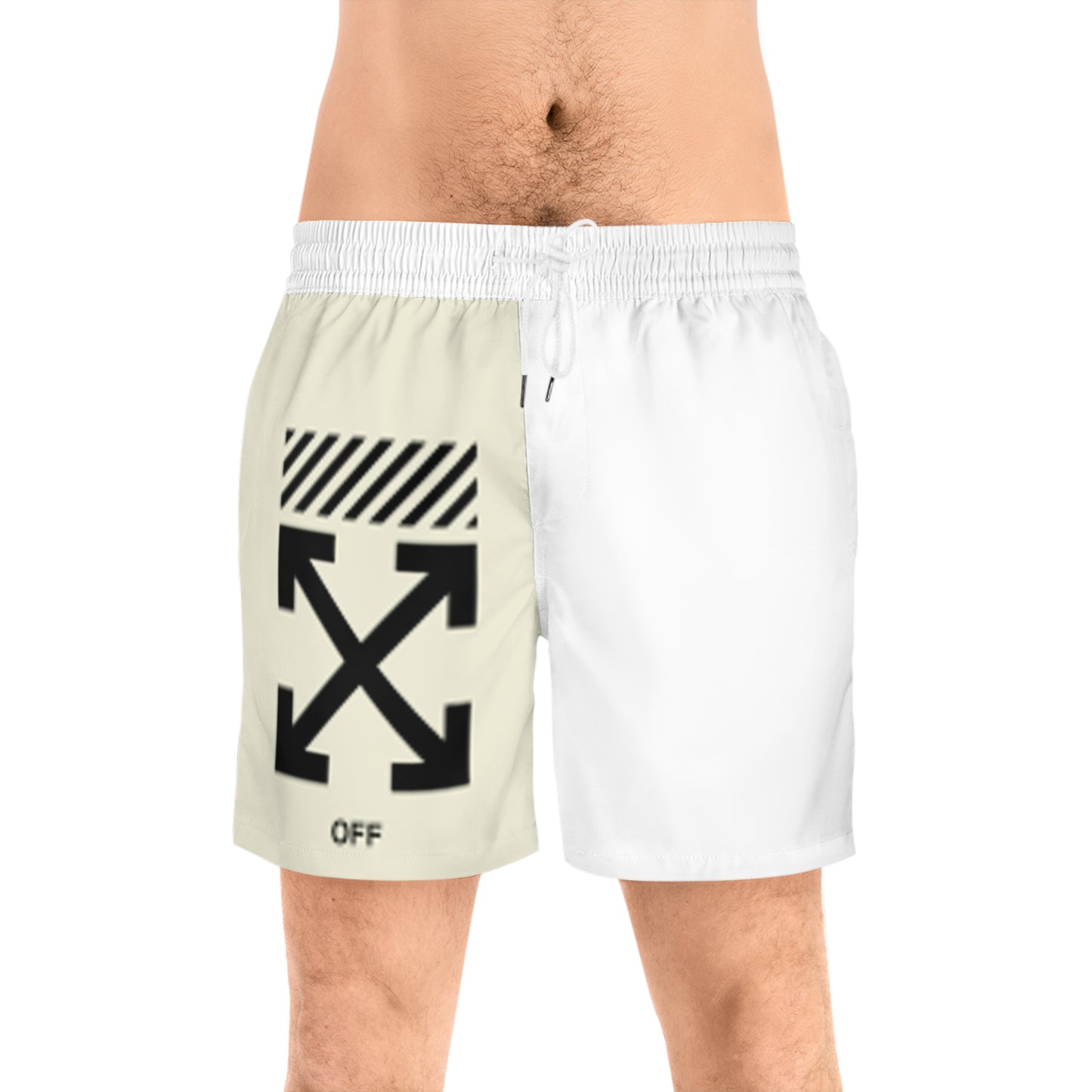 Men's Mid-Length Swim Shorts (AOP)